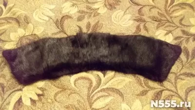 воротник из чернобурой лисы, японский, новый